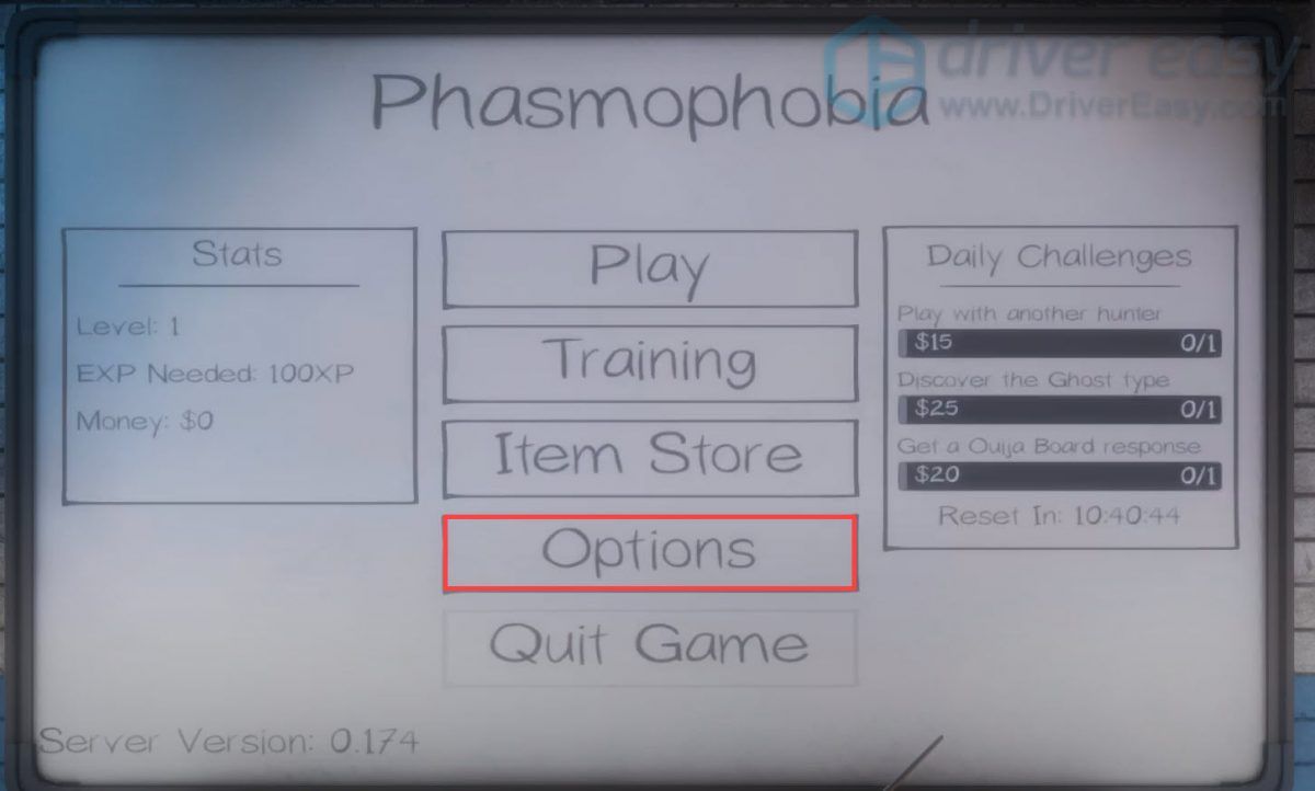 check in-game audio settings Phasmophobia voice chat not working