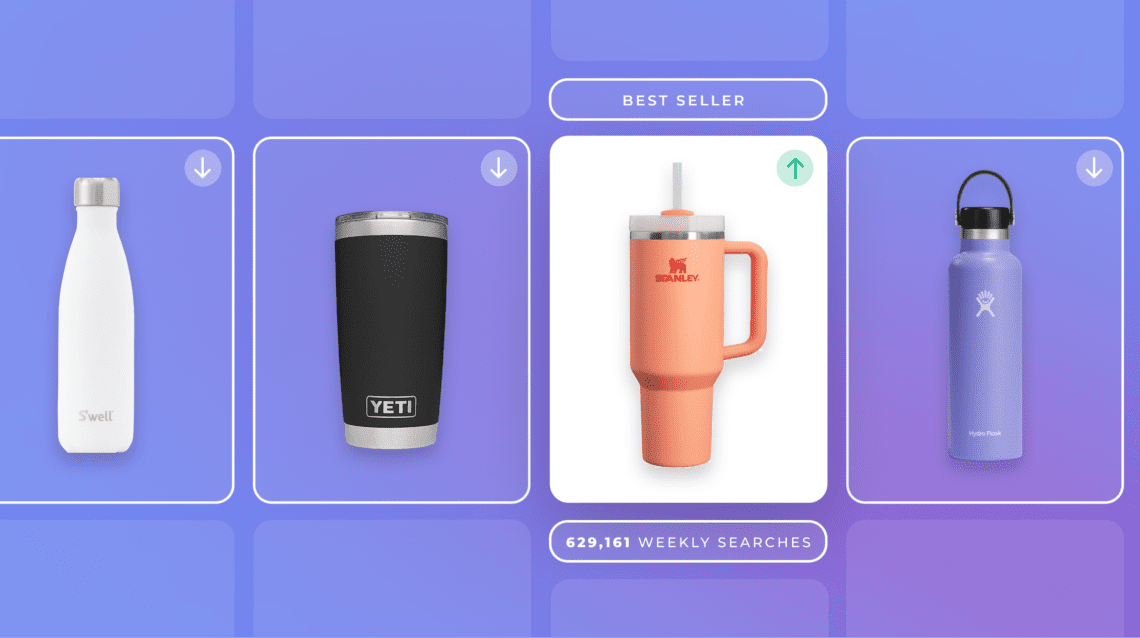 An Inside Look at the Billion-Dollar Water Bottle Market on Amazon: Stanley, YETI, Hydro Flask & More