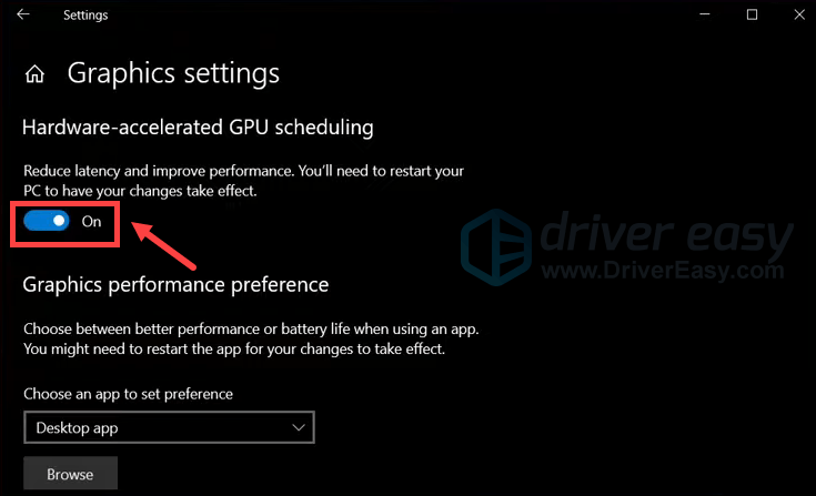 enable hardware-acceleration GPU scheduling